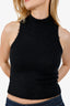 Versace Black Sleeveless Knit Top Size 38