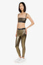 Balmain Gold Metallic Sport Set Size 36