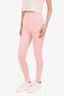 Pre-Loved Chanel™ 21A Pink Coco Chanel Waist Band Leggings Size 36