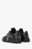 Valentino Black Leather Logo Sneakers Size 39 Mens