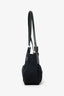 Fendi Black Fabric Double Strap Mama Baguette Bag