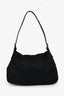 Fendi Black Fabric Mama Baguette Shoulder Bag