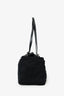 Fendi Black Fabric Neoprene Baguette Shoulder Bag