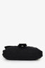 Fendi Black Fabric Mini Baguette Shoulder Bag
