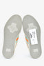 Gucci Beige/Blue Canvas/Leather GG Supreme Crystal 'Screener' Sneakers Size 36