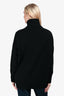 Dolce & Gabbana Black Wool Crystal Embellished Chandelier Turtle Neck Sweater Estimated Size S