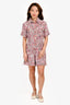 Pre-Loved Chanel™ Pink Tweed Short Sleeve Romper Size 36 FR
