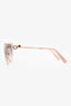 Bvlgari Pink Mode Signature Sunglasses