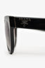 Prada Black Acrylic Oversized Sunglasses