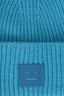 Acne Studios Blue Face Logo Beanie
