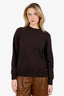 Christian Lacroix Brown Wool Knit Sweater Size XL