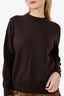 Christian Lacroix Brown Wool Knit Sweater Size XL