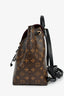 Louis Vuitton Monogram/Black Leather Montsouris PM Backpack