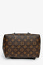 Louis Vuitton Monogram/Black Leather Montsouris PM Backpack