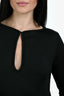 BaoBab Black Knit 'Ramila' Long Sleeve Maxi Dress Size S