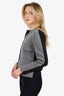 Moschino Jeans Dark Grey/Grey Sleeveless Top + Cardigan Size 12