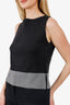 Moschino Jeans Dark Grey/Grey Sleeveless Top + Cardigan Size 12