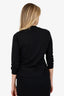 Marlowe Black Cashmere/Silk Mock Neck Top Size M
