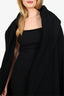 Yves Saint Laurent Black Vintage Hooded Cape Estimated Size M