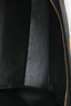 Celine 2011 Black Croc Embossed Leather Medium Trapeze Shoulder Bag