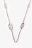 Hermès Sterling Silver Farandole Long Necklace 160