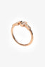 Tiffany & Co. 18K Yellow Gold Diamond 'T Wire' Ring
