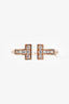 Tiffany & Co. 18K Yellow Gold Diamond 'T Wire' Ring