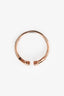 Tiffany & Co. 18K Yellow Gold Diamond 'T Wire' Ring