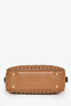 Miu Miu Caramel Nappa Leather Arcadie Matelassé Top Handle