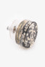 Pre-Loved Chanel™ 2013 Resin Lace CC Rounded Ear Studs