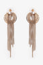 Pre-Loved Chanel™ 2016 Gold Tone Metal/Faux Pearl Tassel Earrings