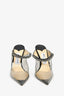 Jimmy Choo Black/PVC Crystal Embellished 'Bing' 100 Heels Size 39
