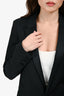 Saint Laurent Black Tuxedo Blazer Size 36