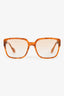 Gentle Monster Tortoiseshell Acrylic Square 'Loopy' Sunglasses