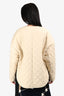 Toteme Beige Cotton Quilted Jacket Size XS