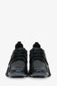 Givenchy Black/Purple Leather Perforated 'Jaw' Sneakers Size 40 Mens