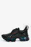 Givenchy Black/Purple Leather Perforated 'Jaw' Sneakers Size 40 Mens