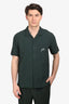 Kith Green Button Down Short Sleeve Shirt Size M Mens