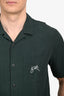 Kith Green Button Down Short Sleeve Shirt Size M Mens