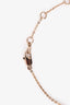Christian Dior Gold Tone 'Dior' Necklace