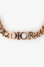 Christian Dior Gold Tone Cuban Link Bracelet
