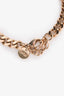 Christian Dior Gold Tone Cuban Link Bracelet