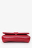 Christian Louboutin Red Patent 'Loubi54' Chain Clutch