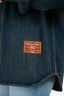 Christian Dior 2021 Blue Denim '1947' Patch Jacket Size 38