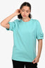 Fendi x Tiffany & Co. Blue Cotton 'Baguette' T-Shirt Size S