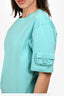 Fendi x Tiffany & Co. Blue Cotton 'Baguette' T-Shirt Size S