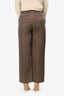 Salvatore Ferragamo Brown Tailored Trousers Size 48