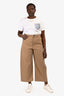 Loewe Beige Cotton Carpenter Trousers Size 48