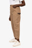 Loewe Beige Cotton Carpenter Trousers Size 48