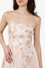 Jadore Pink/Gold High Low Dress Size 10